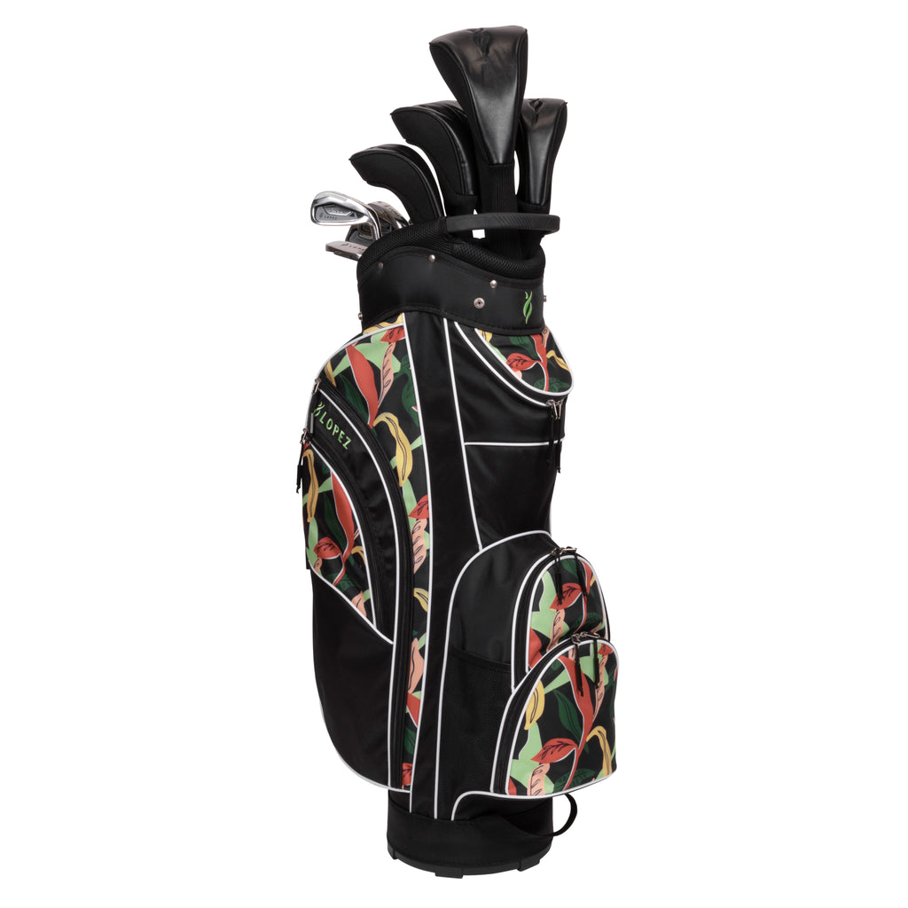 Nancy Lopez  Erinn 18-Piece Cart Bag Package Set - Bahama