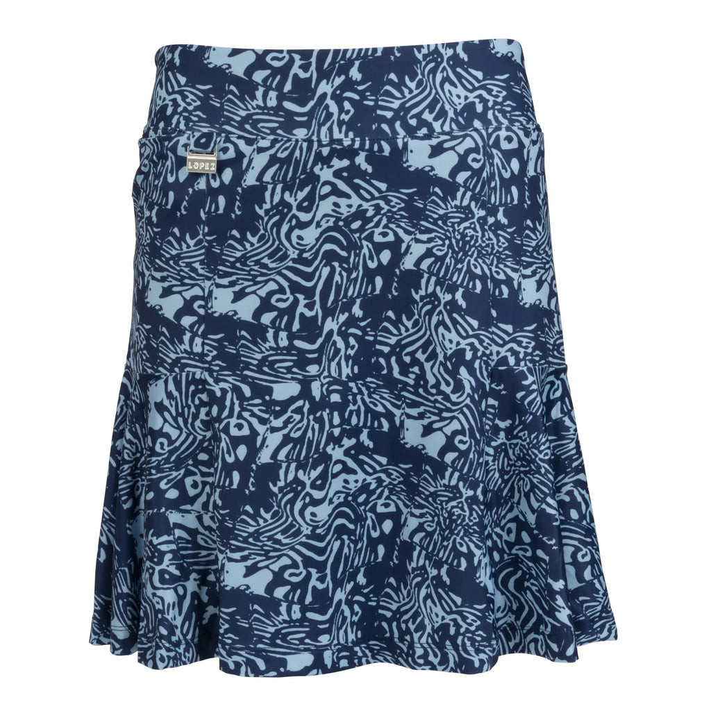 Nancy Lopez  Flip Skort Navy Multi