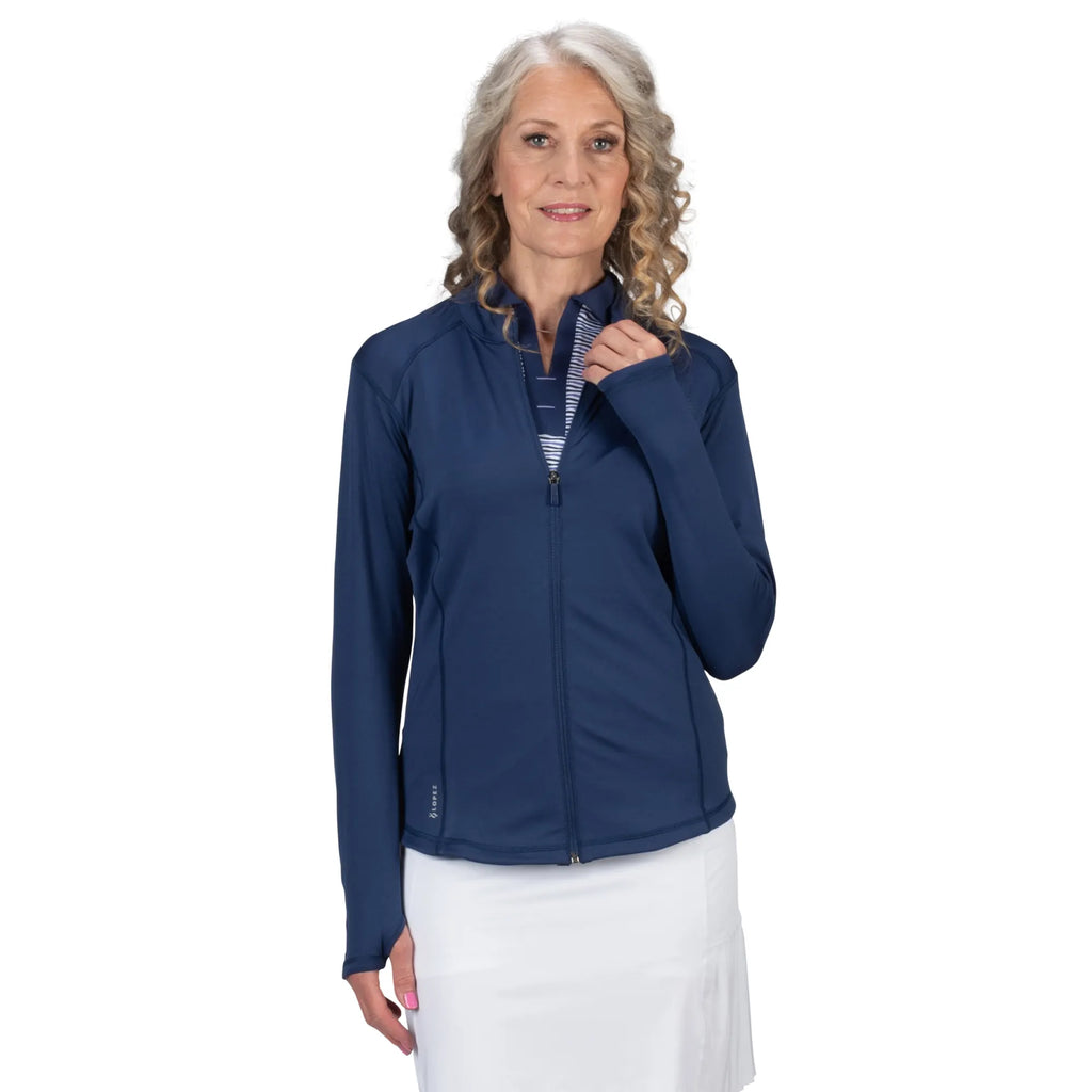 Nancy Lopez Jazzy Jacket Navy