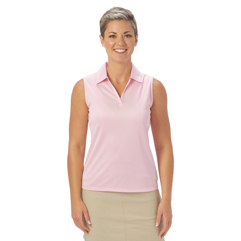 Nancy Lopez Legacy Sleeveless Polo Cameo